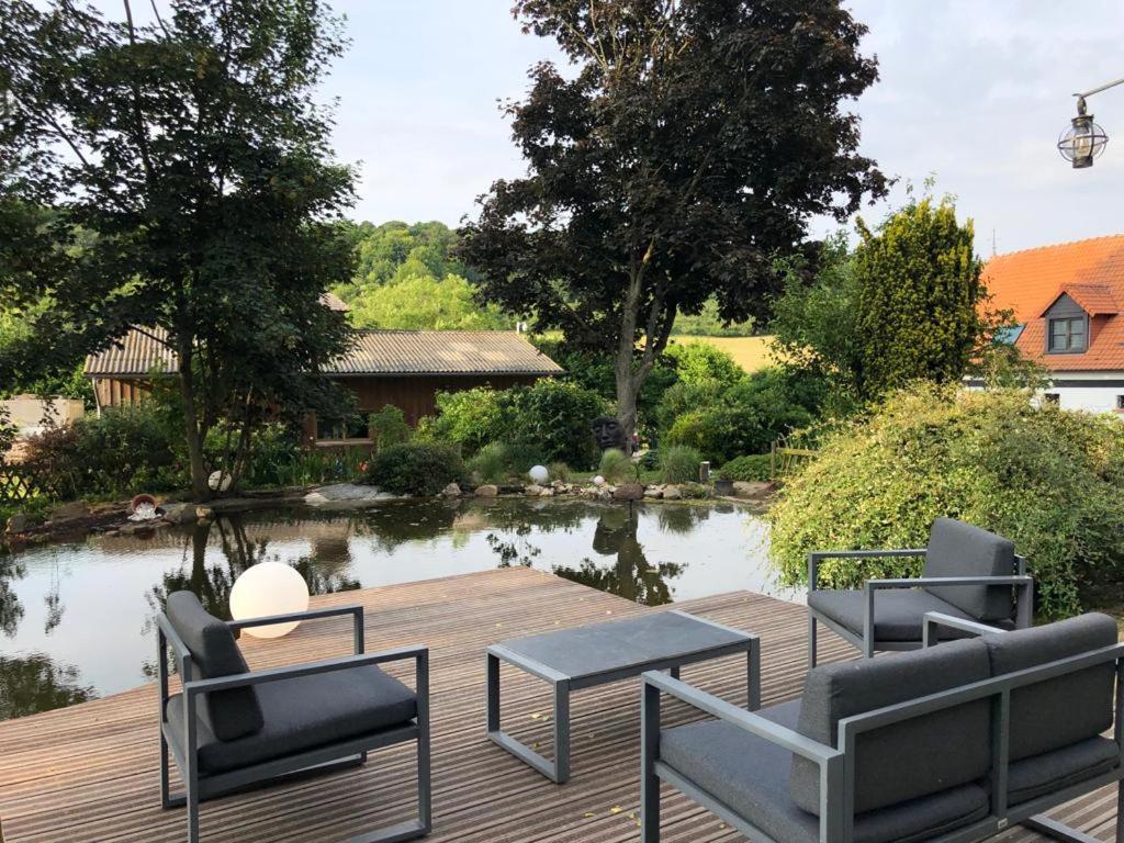 Gite Piscine Jacuzzi Privatises Clos Valentin Freulleville エクステリア 写真
